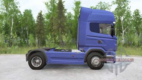 Scania R730 4x4 Topline 2009 v3.0 para Spintires MudRunner