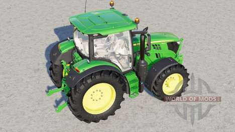 John Deere 6R series〡GPS pantalla añadida para Farming Simulator 2017
