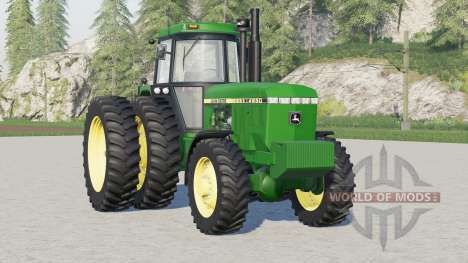 Configuraciones de rueda de la serie John Deere  para Farming Simulator 2017