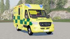 Mercedes-Benz Sprinter UK Ambulance para Farming Simulator 2017