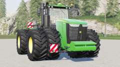 John Deere 9R series〡different opciones de rueda para Farming Simulator 2017