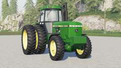 Configuraciones de rueda de la serie John Deere 4050 para Farming Simulator 2017