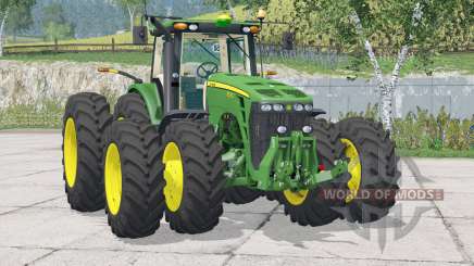 John Deere 8530〡animated dirección y joystick para Farming Simulator 2015