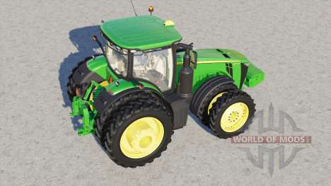 John Deere 8R series〡real wheels configurations para Farming Simulator 2017