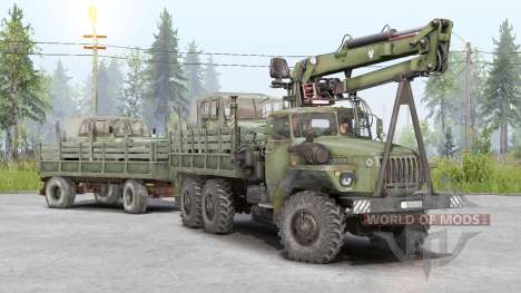 Ural-4320-10 v1.2 para Spin Tires