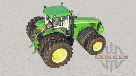 John Deere 8020 series〡varios juegos de ruedas para Farming Simulator 2017