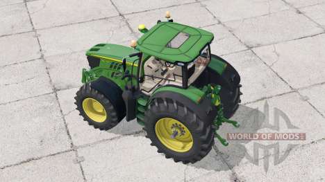 John Deere 6210R〡animated tablero de instrumento para Farming Simulator 2015