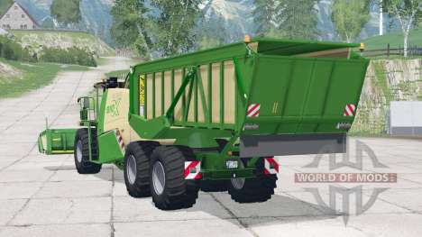 Krone BiG X 650 Cargo〡3 cabeceras para Farming Simulator 2015