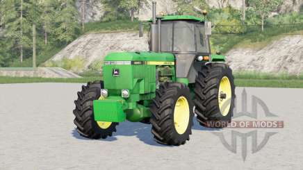 John Deere 4050 series〡20 diferentes opciones de neumáticos para Farming Simulator 2017