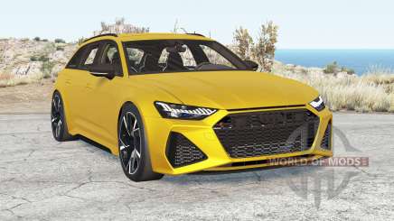 Audi RS 6 Avant (C8) 2019 v2.1 para BeamNG Drive