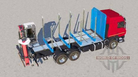 MAZ-6312A9-320-015 Timber Truck para Farming Simulator 2017