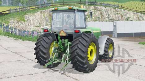 John Deere 4755〡dust de las ruedas para Farming Simulator 2015