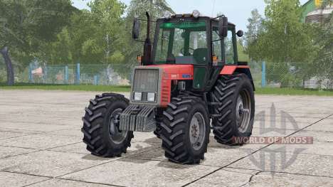 MTZ-820 Bielorrusia〡Hay ruedas dobles para Farming Simulator 2017