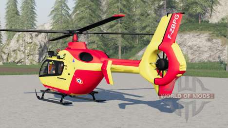 Eurocopter EC145 Securite Civile para Farming Simulator 2017