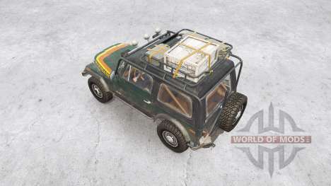 Jeep CJ-7 Renegade para Spintires MudRunner