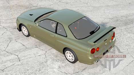 Nissan Skyline GT-R V-spec II (BNR34) 2002 para BeamNG Drive