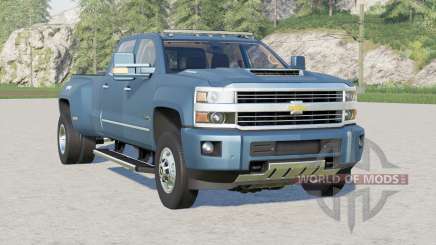 Chevrolet Silverado 3500 HD High Country Crew Cab (GMTK2H) 2015〡15 juegos de configuraciones de ruedas para Farming Simulator 2017