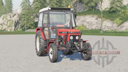 Zetor 7700〡red o techo blanco para Farming Simulator 2017