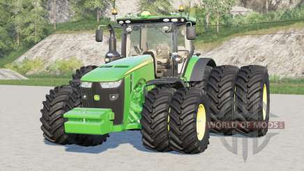 John Deere serie 8R〡textur de suciedad real para Farming Simulator 2017