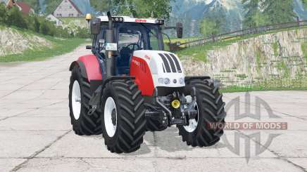 Steyr 6160 CVT〡 varillaje delantero plegable para Farming Simulator 2015