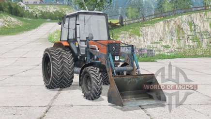 MTZ-82.1 Bielorrusia 41s cargador frontalᴍ para Farming Simulator 2015