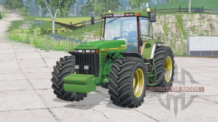 John Deere 8400〡folding steering column para Farming Simulator 2015