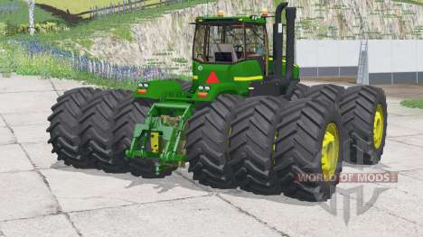 John Deere 9630〡 ruedas adañaddas para Farming Simulator 2015