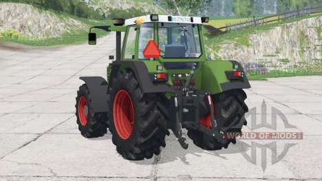 Fendt Favorit 510 C Turbomatik〡 ruedas addded para Farming Simulator 2015
