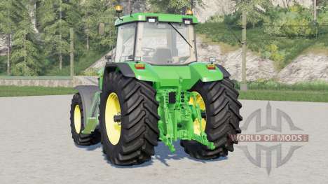 John Deere serie 8000〡 ruedas de radio fijo para Farming Simulator 2017