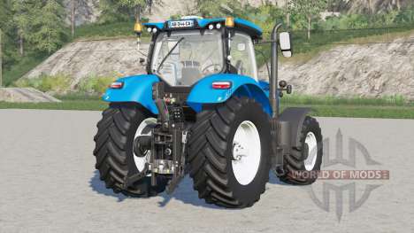 New Holland T7 series〡selectable wheels brand para Farming Simulator 2017