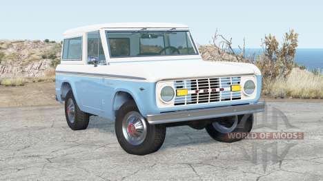 Ford Bronco Wagon 1975 para BeamNG Drive