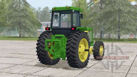 John Deere 4040 series〡selectable wheels para Farming Simulator 2017