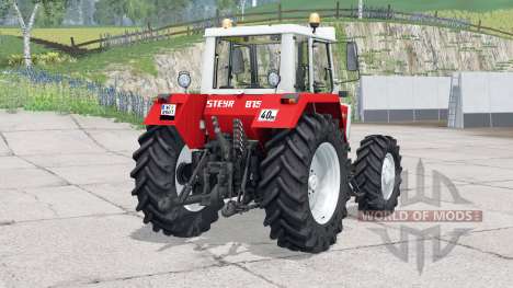 Steyr 8150A Turbo〡wipers animación para Farming Simulator 2015