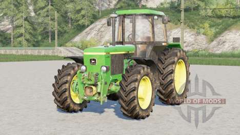 John Deere 3050 series〡wheels selection para Farming Simulator 2017