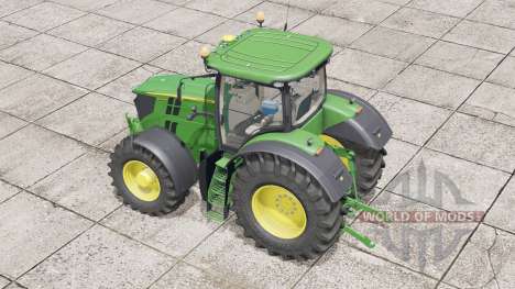 John Deere 6R series〡visual extras para Farming Simulator 2017