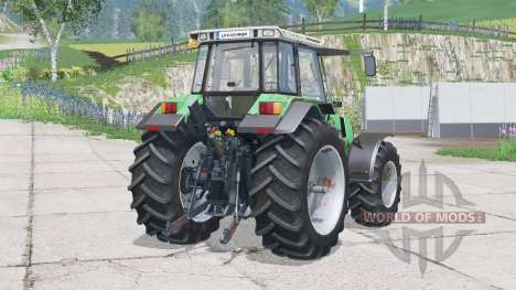 Deutz-Fahr AgroStar 6.61〡back ruedas dobles para Farming Simulator 2015