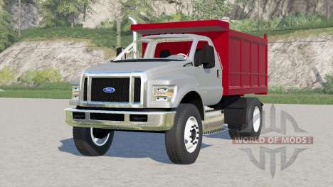 Ford F-750 Super Duty Dump Truck 2015 para Farming Simulator 2017