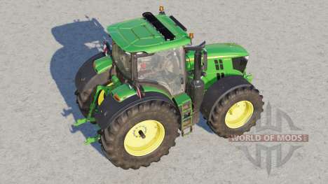 John Deere 6R series〡added luces adicionales para Farming Simulator 2017