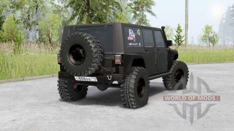 Jeep Wrangler Unlimited Rubicon (JK) 2006 para Spin Tires