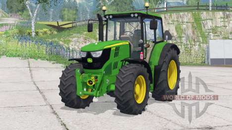 John Deere 6115M〡change ruedas para Farming Simulator 2015