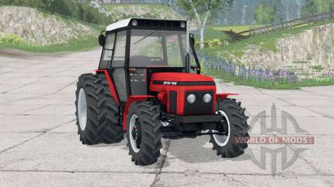 Zetor 7245〡Hay ruedas traseras dobles para Farming Simulator 2015