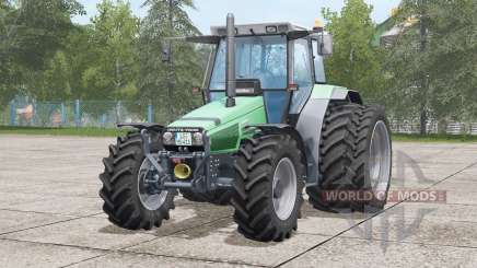 Deutz-Fahr AgroStar 6.38〡Hay ruedas traseras dobles para Farming Simulator 2017
