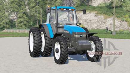 La serie New Holland TM incluye el peso delantero para Farming Simulator 2017