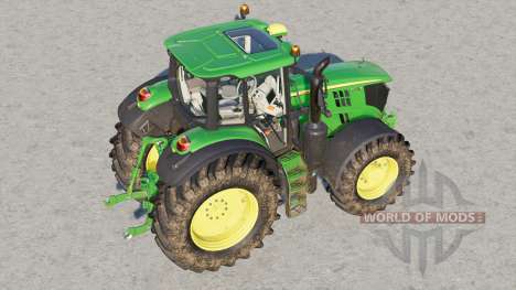 John Deere 6M series〡2 versiones de motor para Farming Simulator 2017