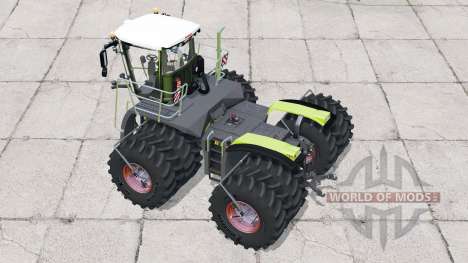 Claas Xerion 3800 Saddle Trac〡double wheels para Farming Simulator 2015