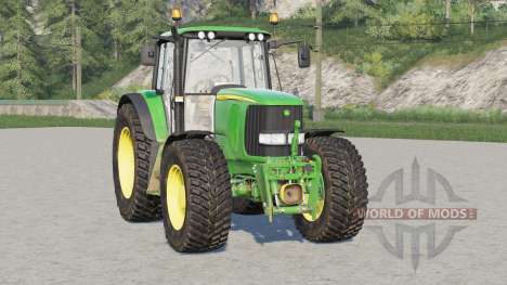 John Deere 6020 series〡selectable wheels brand para Farming Simulator 2017