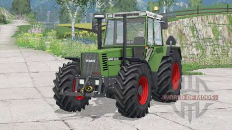 Fendt Favorit 615 LSA Turbomatik E〡new neumático para Farming Simulator 2015