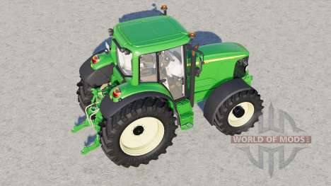 John Deere 6020 series〡rim color seleccionable para Farming Simulator 2017