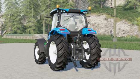 New Holland serie T6〡 con ruedas de hierro para Farming Simulator 2017