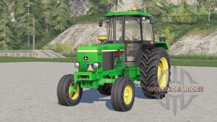 John Deere 3050 series〡contene diferentes opciones de peso para Farming Simulator 2017